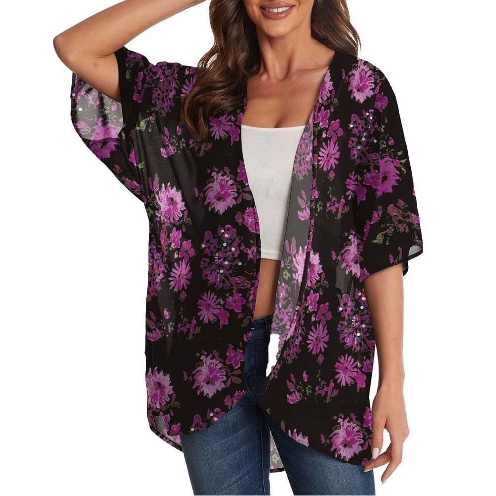 Floral Kimono Cardigan